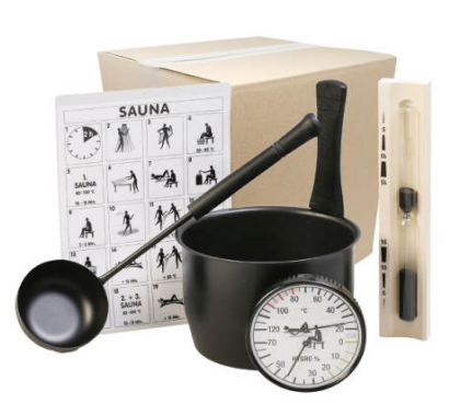 eliga “Black” 5-teilig Ausrüstungsset