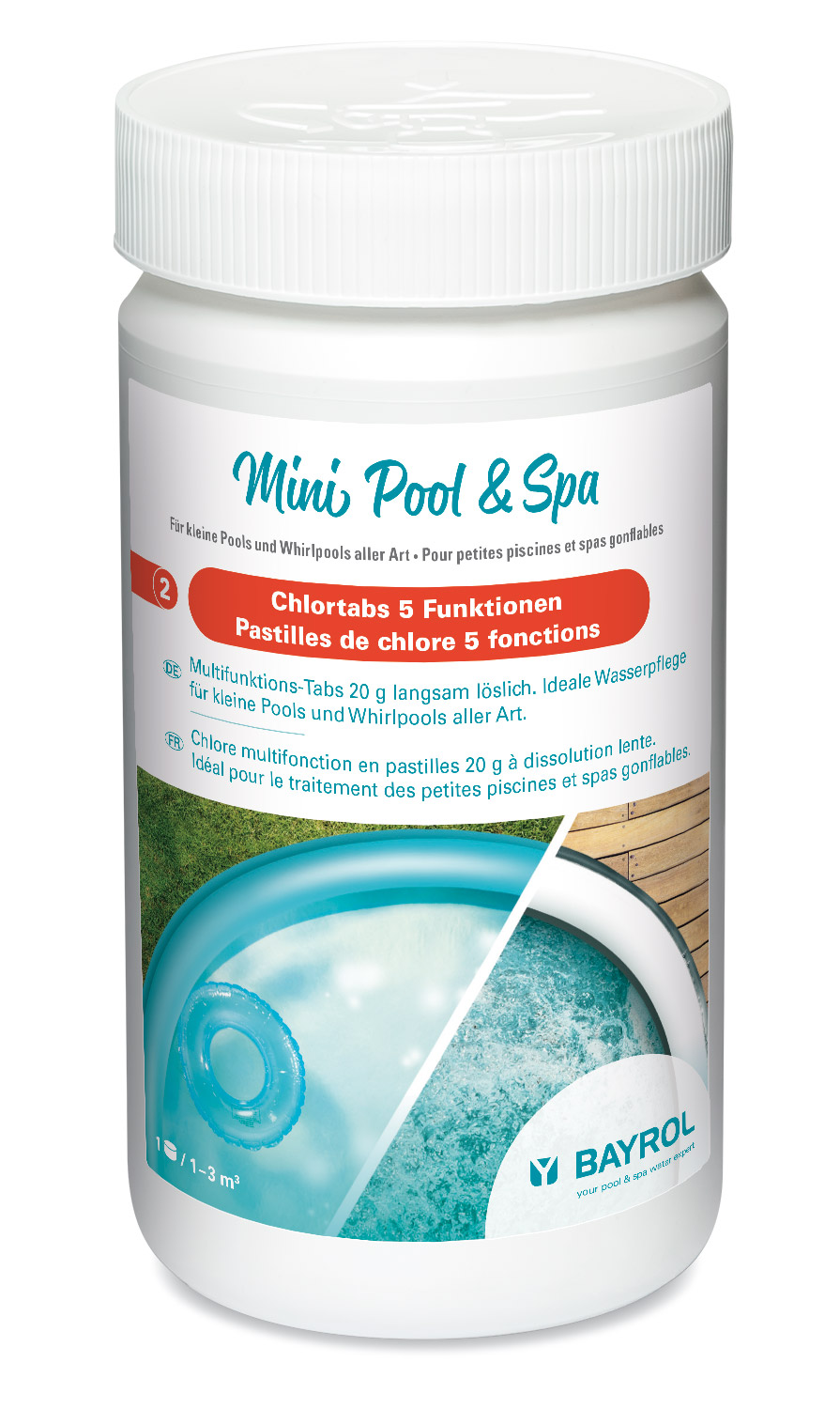 BAYROL Easy Pool & Spa Chlortabs 5 Funktionen