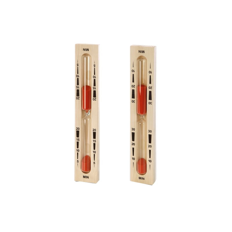 Sanduhren 20 und 30 Min. für Vitalsauna und Infrarotkabine