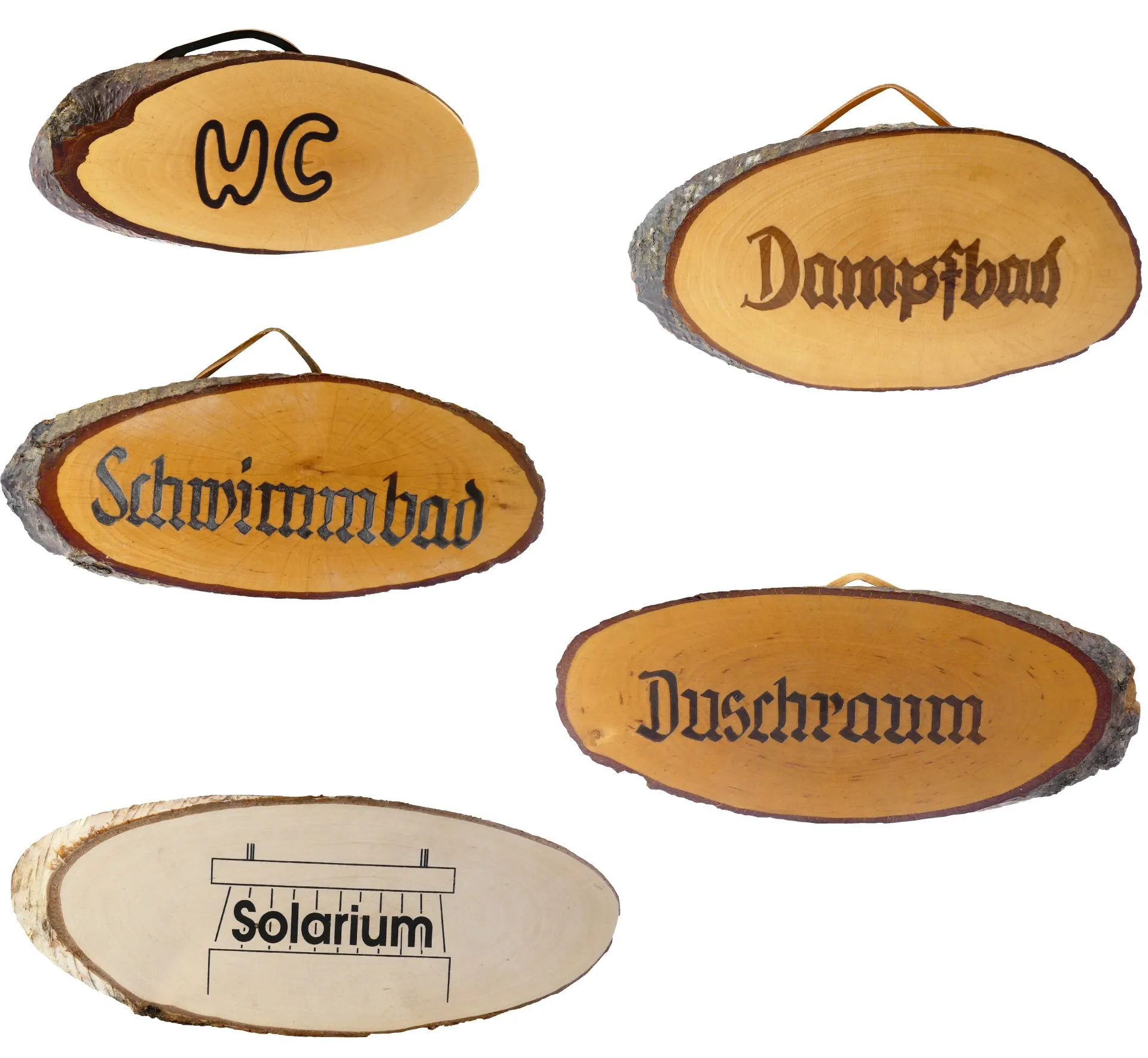 Schilder Rindenscheibe