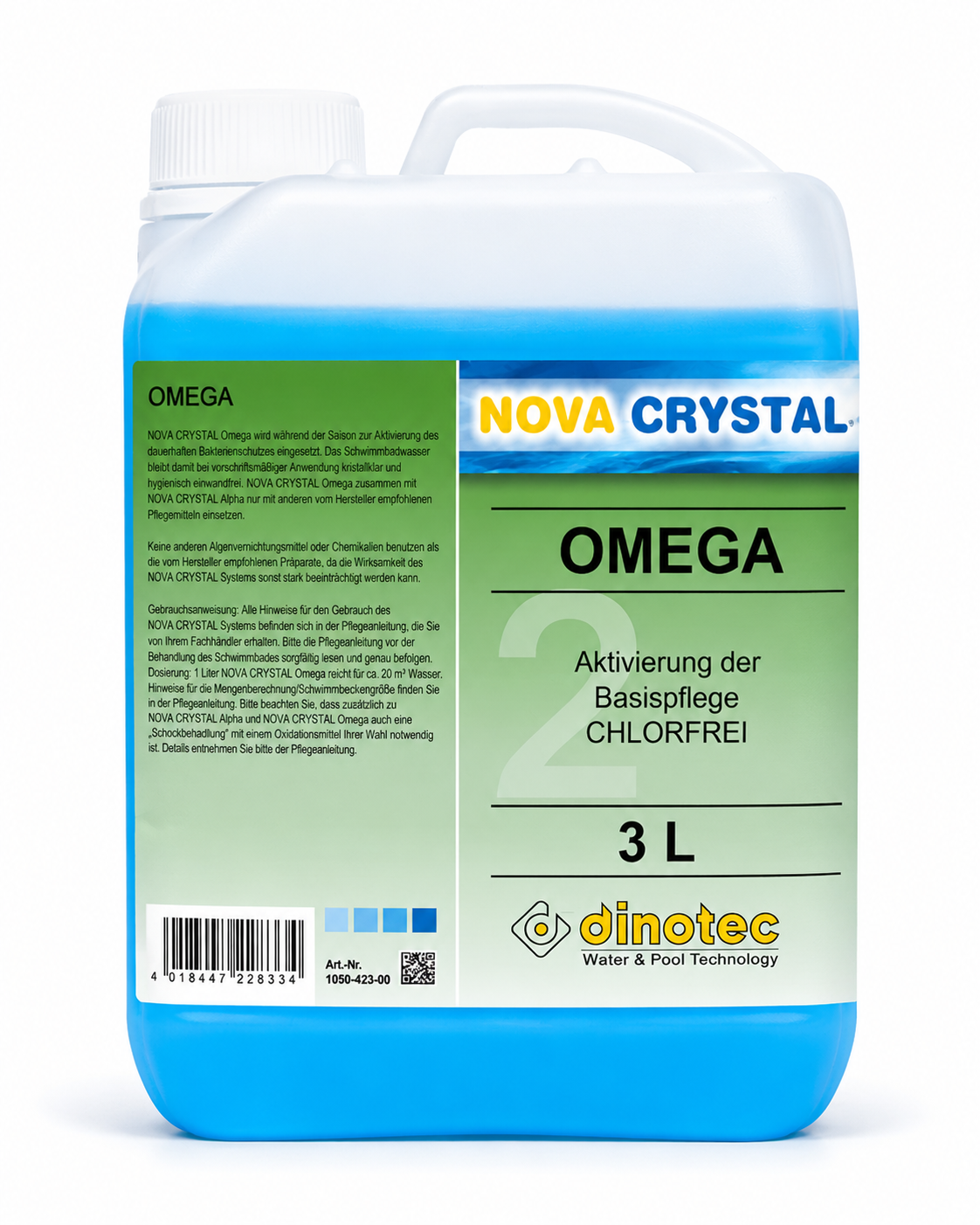 Dinotec Crystal Omega Chlorfrei Poolpflege