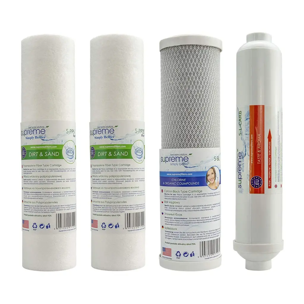 Ersatzfilter für Supreme RO5 / RO6 / RO7 – kompatibel mit Pura Natura & weiteren Umkehrosmoseanlagen