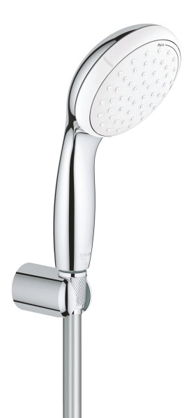 Wannenset Tempesta 100 m. Handbr. 2-str. Brausehalter u.Schl.1250mm verchr.Grohe