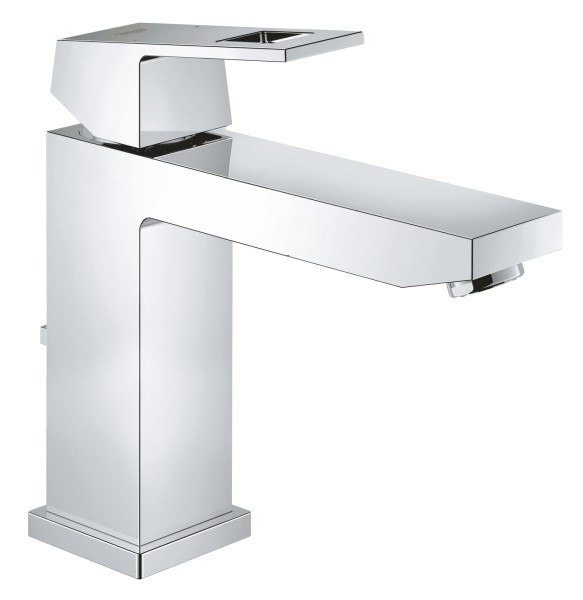 Einh.-Waschtischbatterie Eurocube EcoJoy erh.Standf.109mm m.Abl.gar.verchr.Grohe